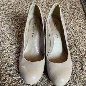 Chinese laundry Nude wedge heels